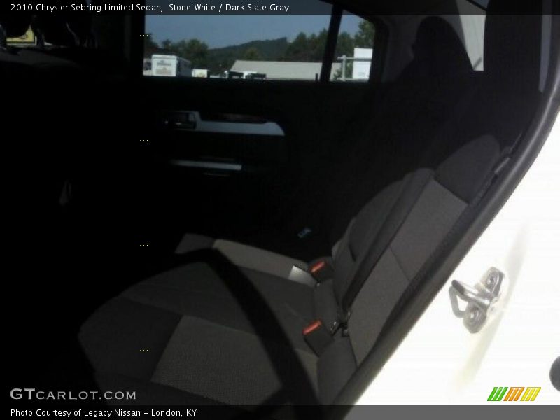 Stone White / Dark Slate Gray 2010 Chrysler Sebring Limited Sedan