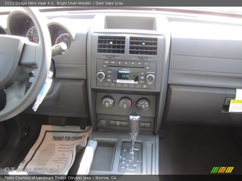 Bright Silver Metallic / Dark Slate Gray 2011 Dodge Nitro Heat 4.0