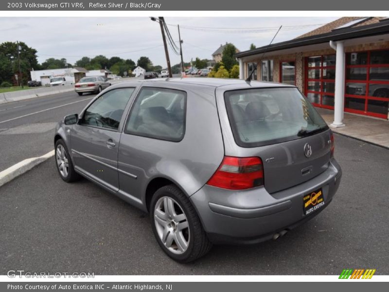 Reflex Silver / Black/Gray 2003 Volkswagen GTI VR6