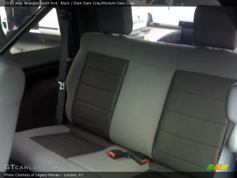 Black / Dark Slate Gray/Medium Slate Gray 2010 Jeep Wrangler Sport 4x4