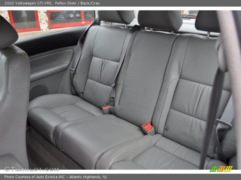 Reflex Silver / Black/Gray 2003 Volkswagen GTI VR6