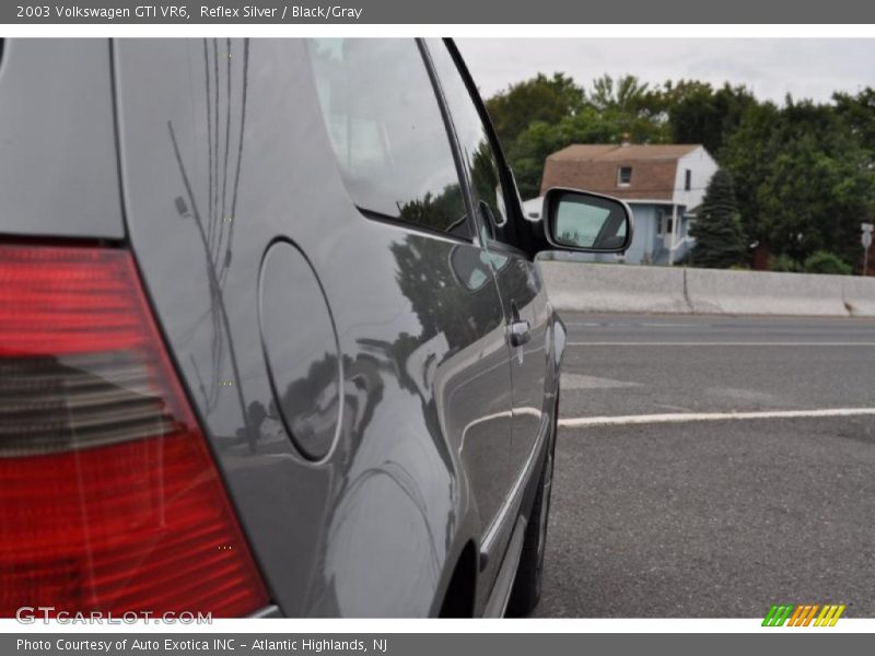 Reflex Silver / Black/Gray 2003 Volkswagen GTI VR6