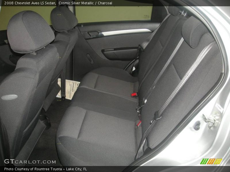 Cosmic Silver Metallic / Charcoal 2008 Chevrolet Aveo LS Sedan