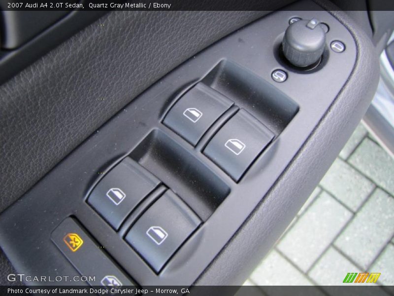 Quartz Gray Metallic / Ebony 2007 Audi A4 2.0T Sedan
