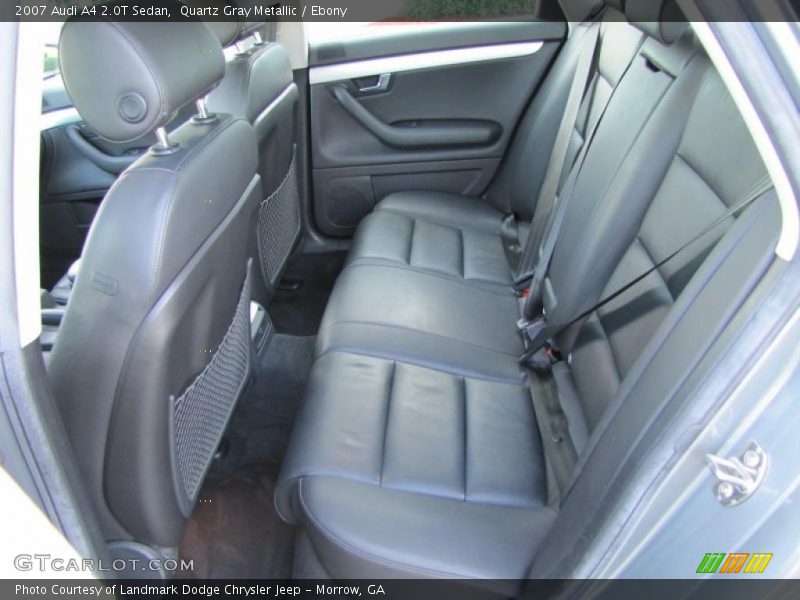 Quartz Gray Metallic / Ebony 2007 Audi A4 2.0T Sedan