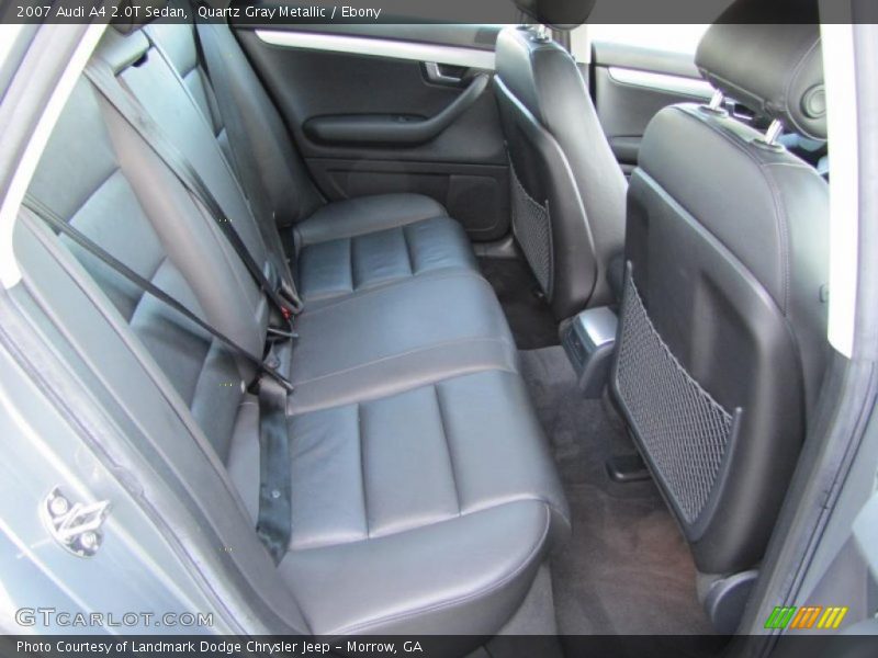 Quartz Gray Metallic / Ebony 2007 Audi A4 2.0T Sedan