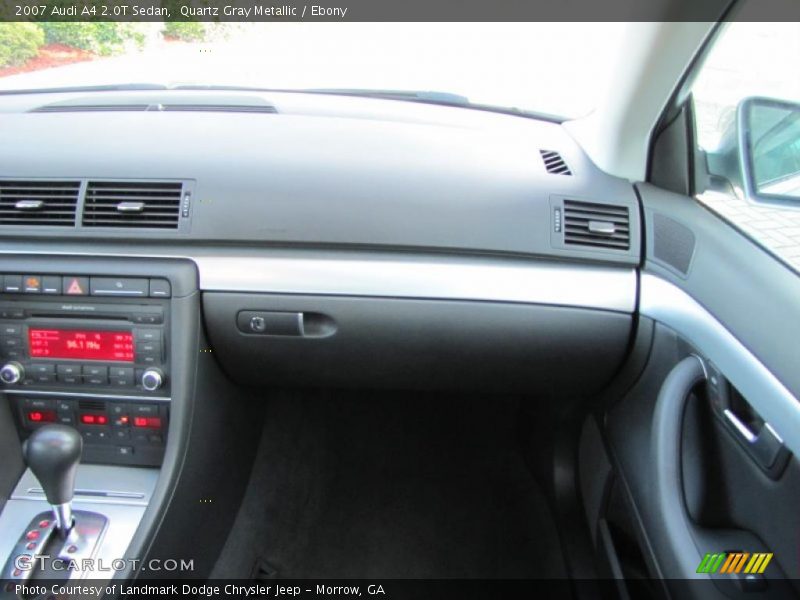Quartz Gray Metallic / Ebony 2007 Audi A4 2.0T Sedan