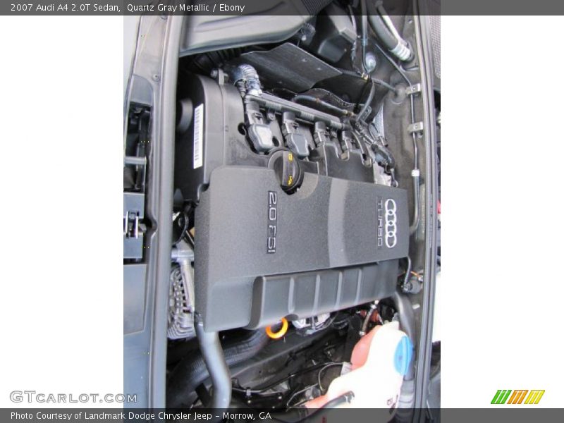 Quartz Gray Metallic / Ebony 2007 Audi A4 2.0T Sedan