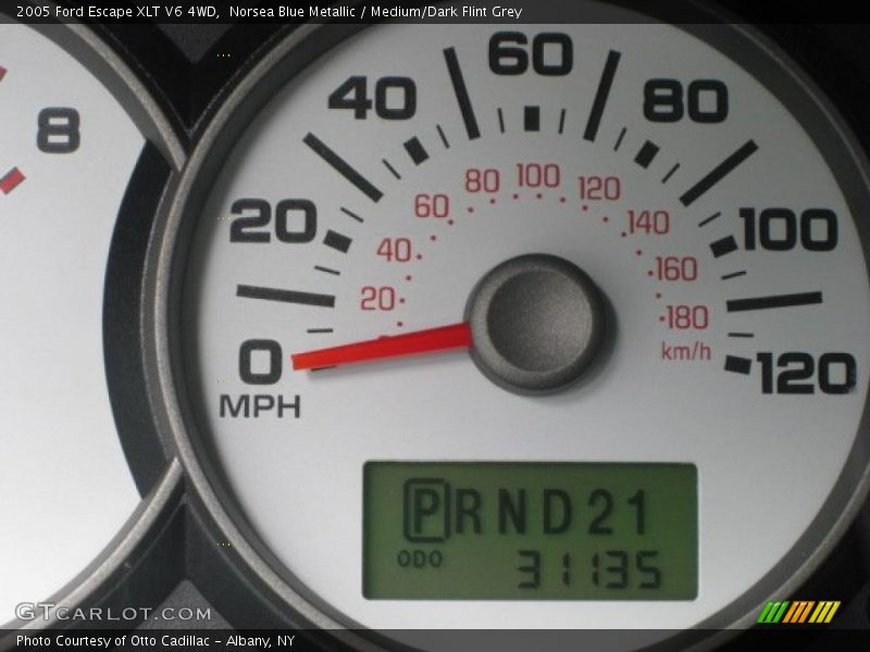 Norsea Blue Metallic / Medium/Dark Flint Grey 2005 Ford Escape XLT V6 4WD