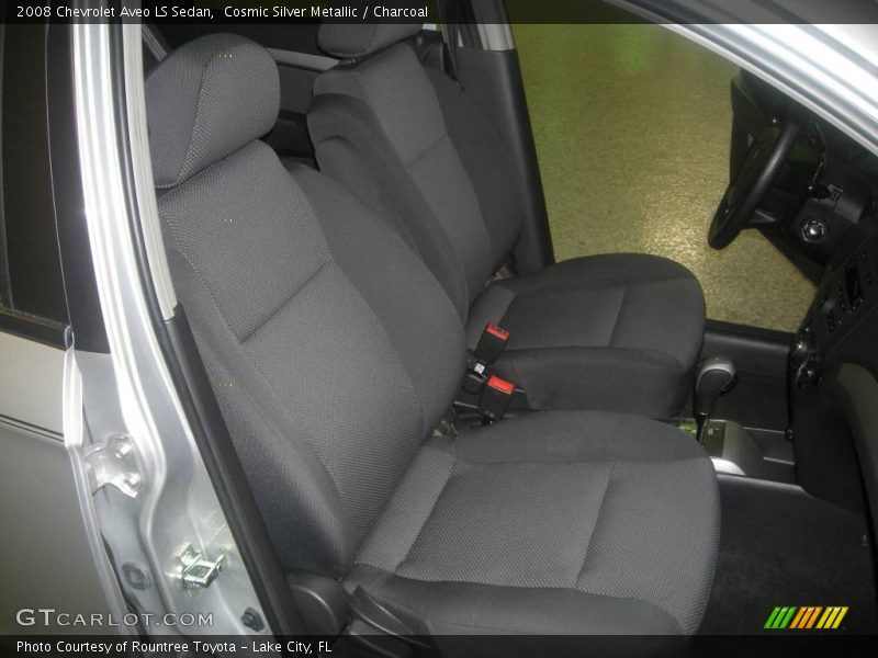 Cosmic Silver Metallic / Charcoal 2008 Chevrolet Aveo LS Sedan