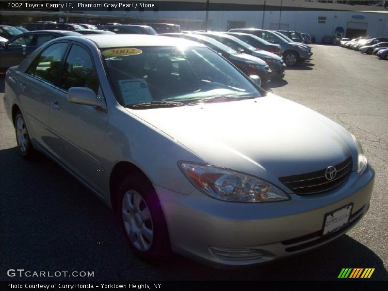 Phantom Gray Pearl / Stone 2002 Toyota Camry LE