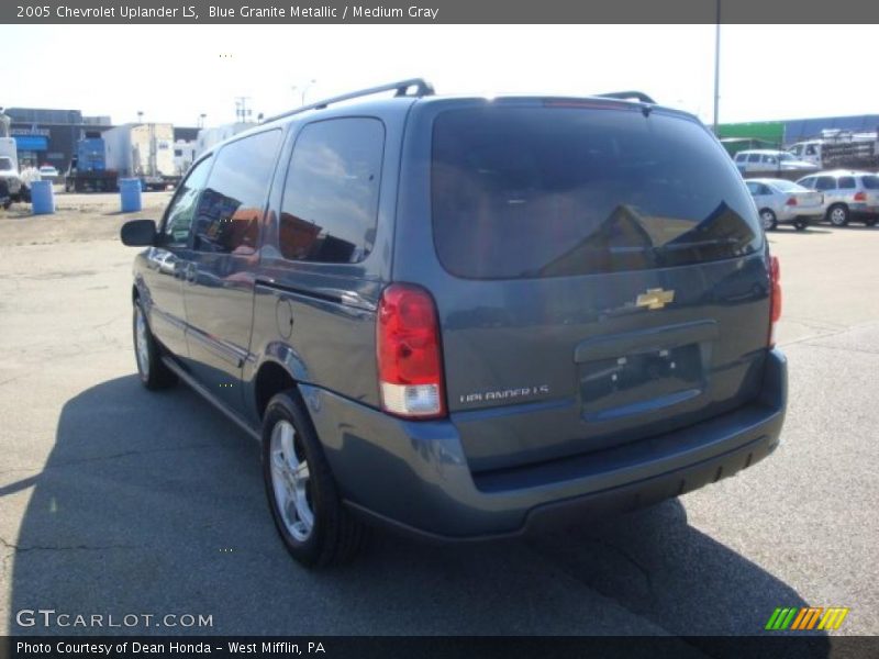 Blue Granite Metallic / Medium Gray 2005 Chevrolet Uplander LS