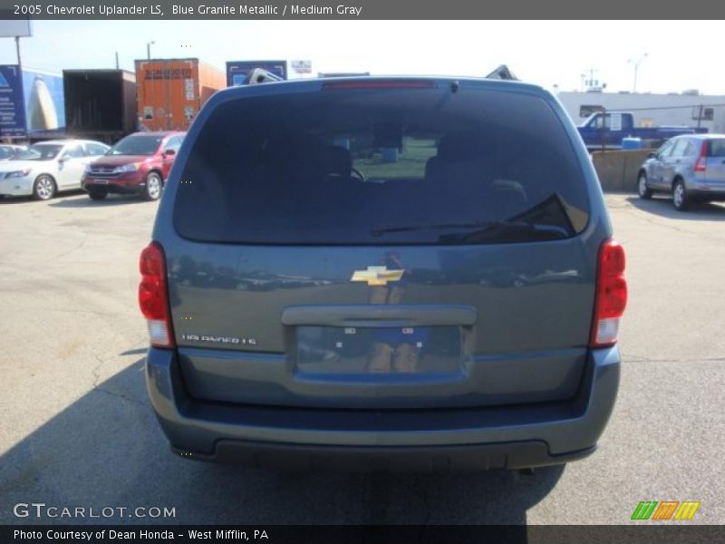 Blue Granite Metallic / Medium Gray 2005 Chevrolet Uplander LS