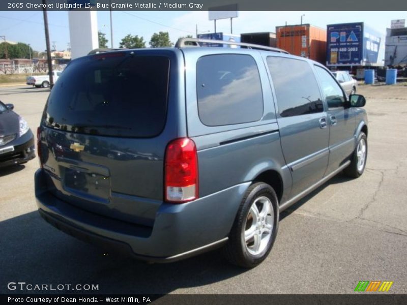 Blue Granite Metallic / Medium Gray 2005 Chevrolet Uplander LS