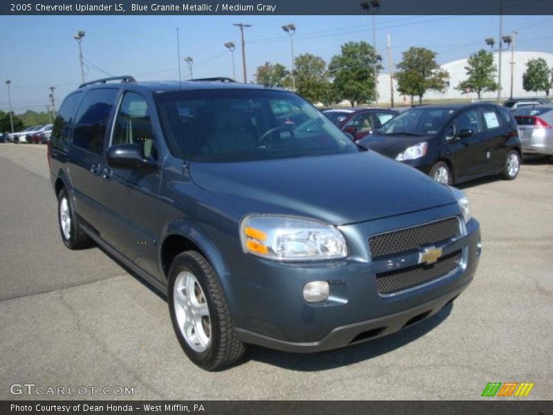 Blue Granite Metallic / Medium Gray 2005 Chevrolet Uplander LS