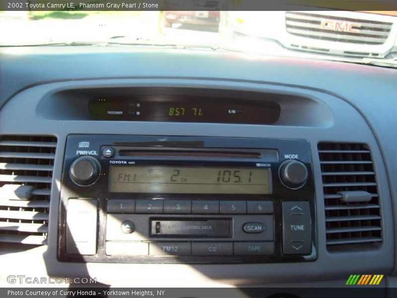 Phantom Gray Pearl / Stone 2002 Toyota Camry LE
