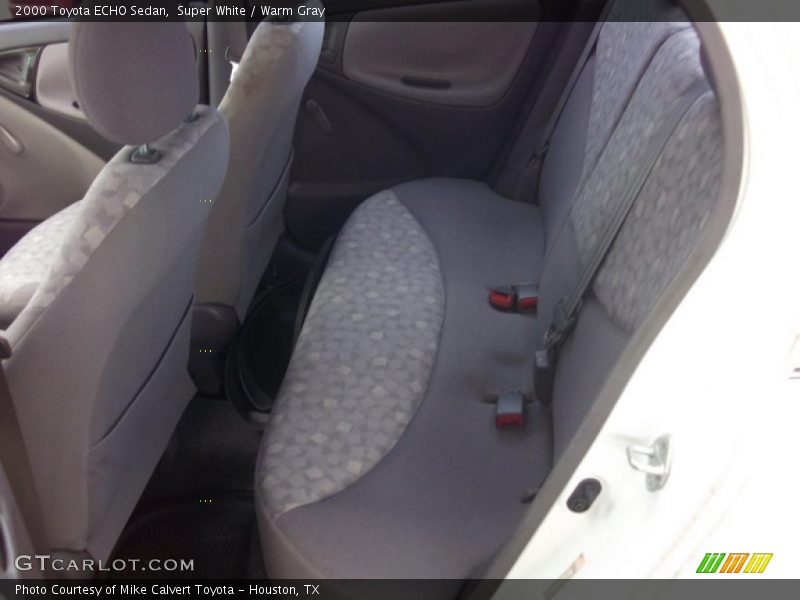 Super White / Warm Gray 2000 Toyota ECHO Sedan