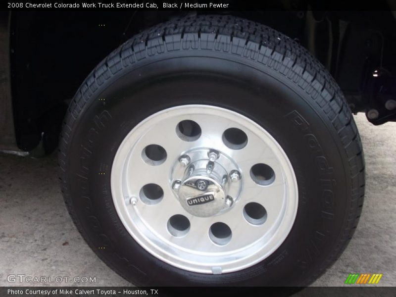 Black / Medium Pewter 2008 Chevrolet Colorado Work Truck Extended Cab