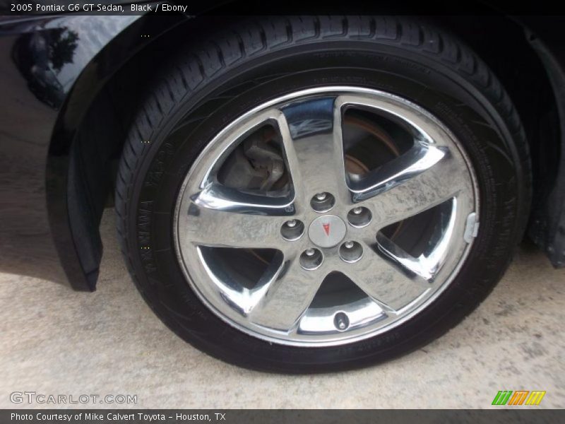 Black / Ebony 2005 Pontiac G6 GT Sedan