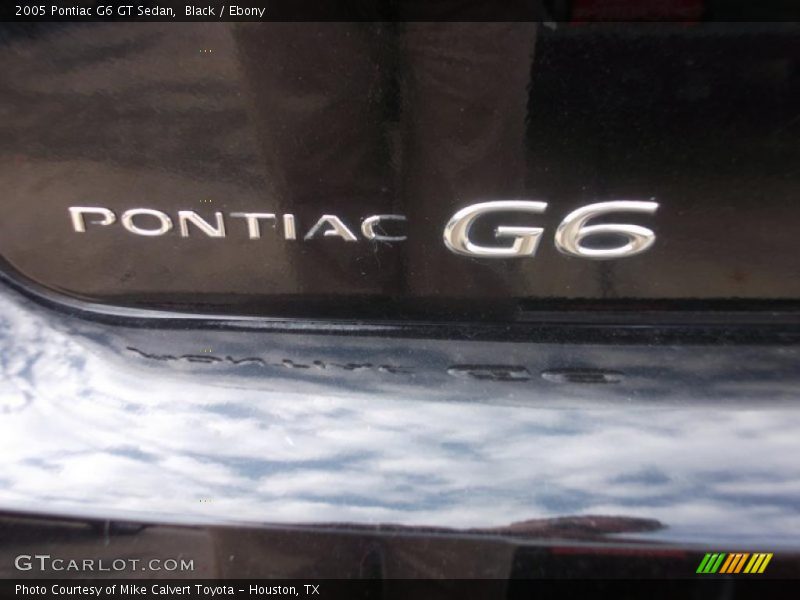 Black / Ebony 2005 Pontiac G6 GT Sedan