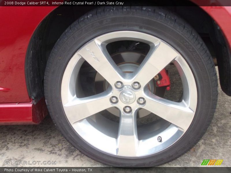 Inferno Red Crystal Pearl / Dark Slate Gray 2008 Dodge Caliber SRT4