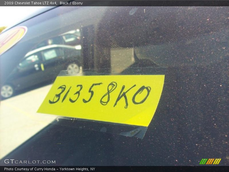 Black / Ebony 2009 Chevrolet Tahoe LTZ 4x4