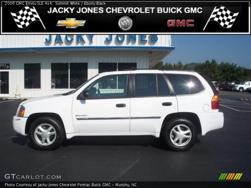 Summit White / Ebony Black 2006 GMC Envoy SLE 4x4