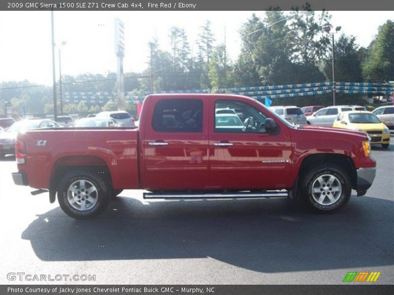 Fire Red / Ebony 2009 GMC Sierra 1500 SLE Z71 Crew Cab 4x4
