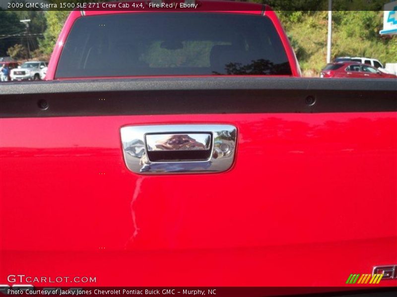 Fire Red / Ebony 2009 GMC Sierra 1500 SLE Z71 Crew Cab 4x4