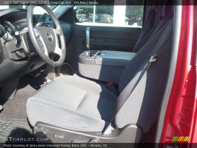 Fire Red / Ebony 2009 GMC Sierra 1500 SLE Z71 Crew Cab 4x4