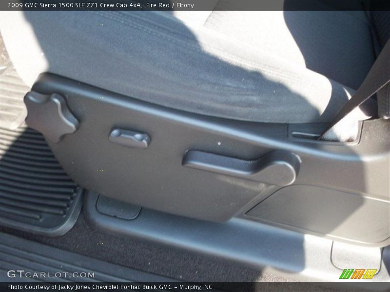 Fire Red / Ebony 2009 GMC Sierra 1500 SLE Z71 Crew Cab 4x4