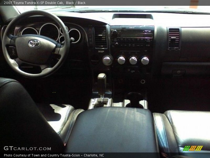 Black / Black 2007 Toyota Tundra X-SP Double Cab