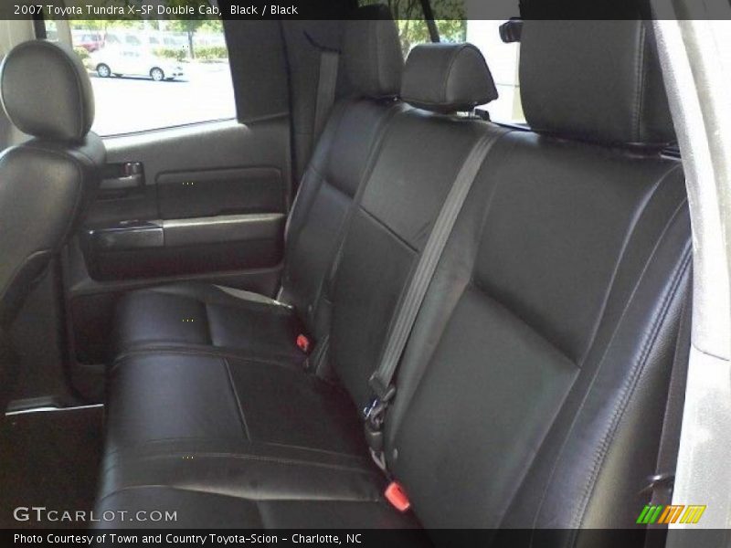 Black / Black 2007 Toyota Tundra X-SP Double Cab