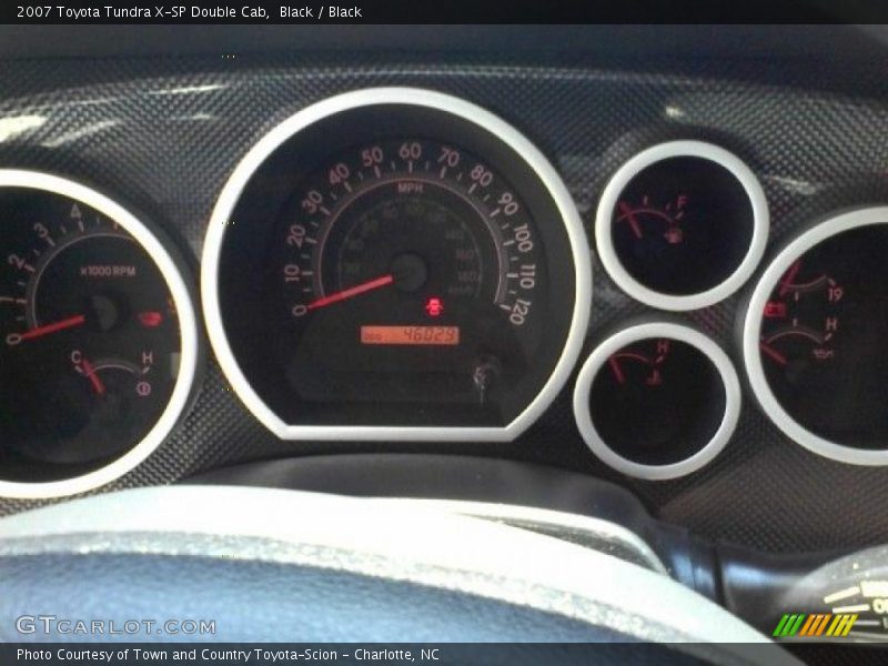 Black / Black 2007 Toyota Tundra X-SP Double Cab