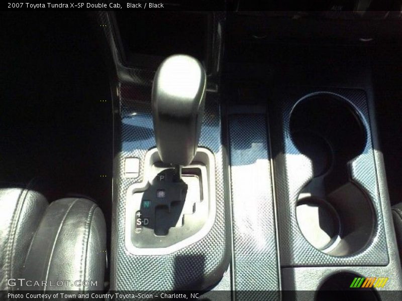 Black / Black 2007 Toyota Tundra X-SP Double Cab