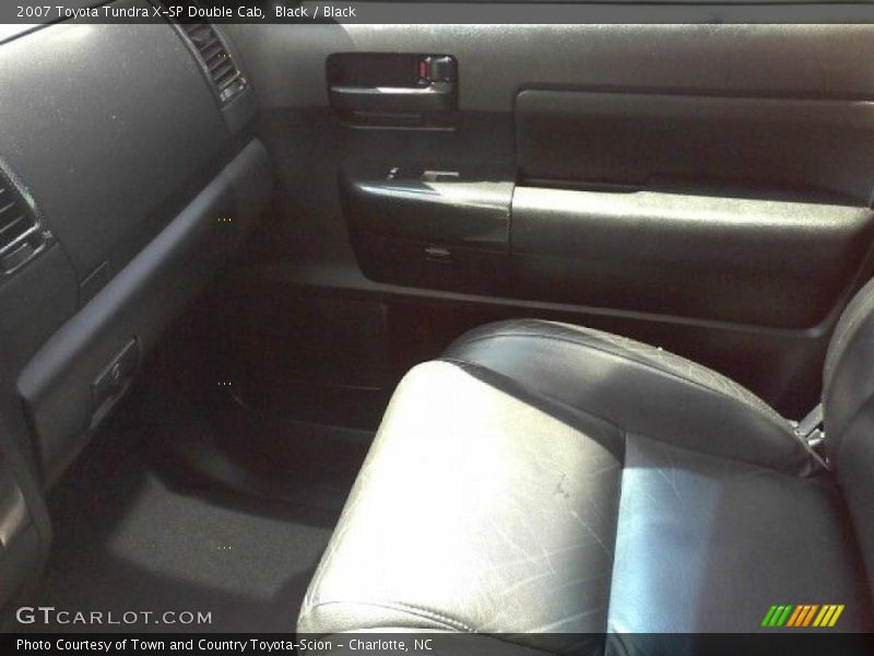 Black / Black 2007 Toyota Tundra X-SP Double Cab
