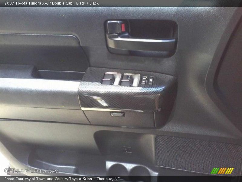 Black / Black 2007 Toyota Tundra X-SP Double Cab