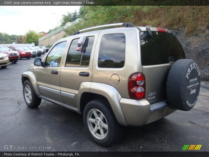 Light Khaki Metallic / Khaki 2005 Jeep Liberty Limited 4x4