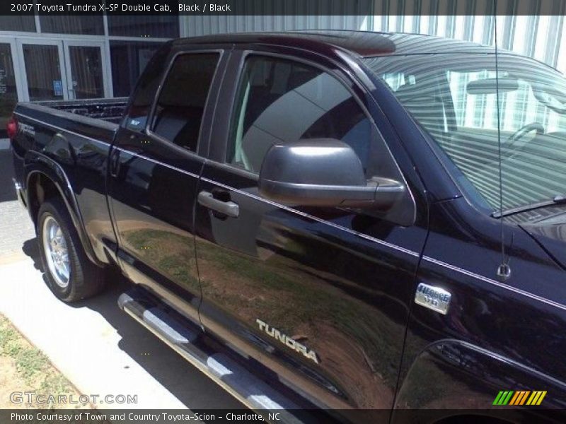 Black / Black 2007 Toyota Tundra X-SP Double Cab