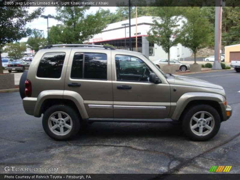 Light Khaki Metallic / Khaki 2005 Jeep Liberty Limited 4x4