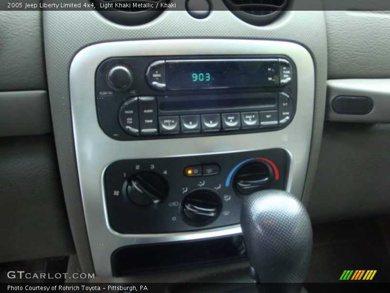 Light Khaki Metallic / Khaki 2005 Jeep Liberty Limited 4x4