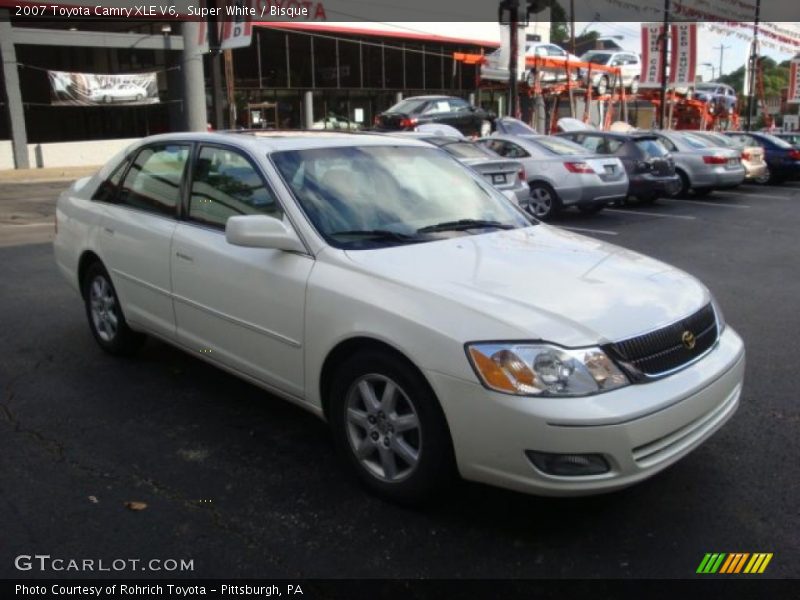 Super White / Bisque 2007 Toyota Camry XLE V6