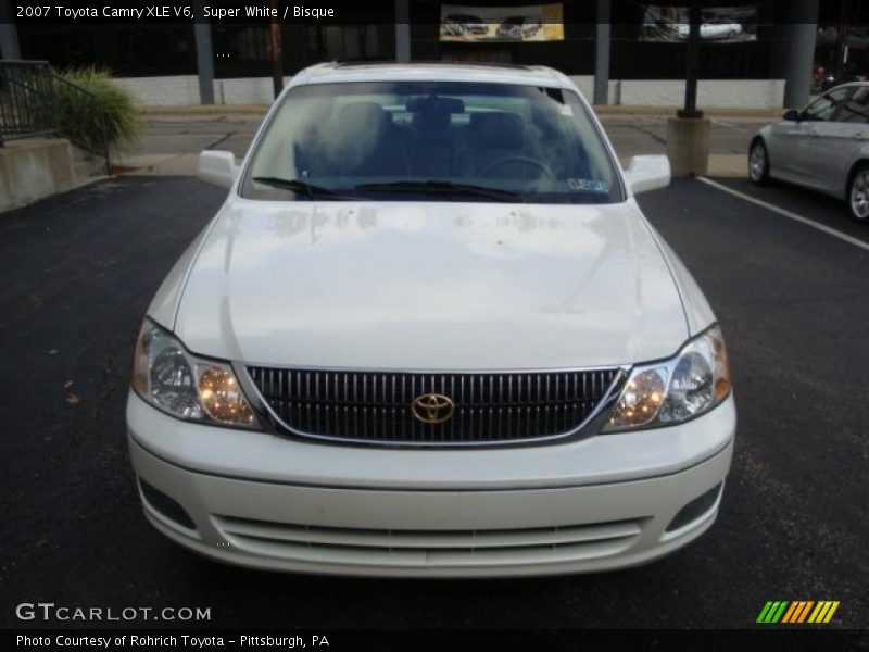 Super White / Bisque 2007 Toyota Camry XLE V6