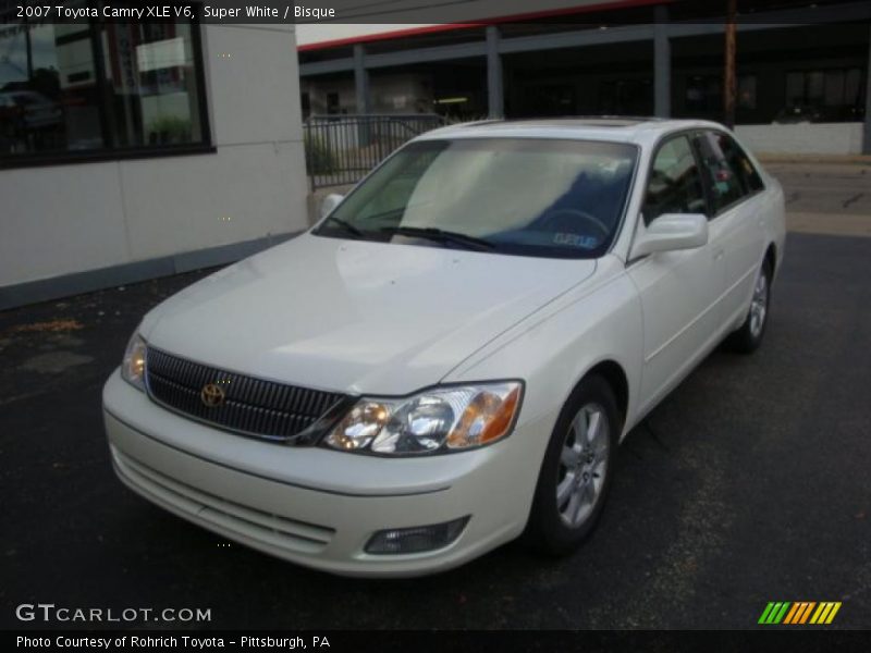 Super White / Bisque 2007 Toyota Camry XLE V6