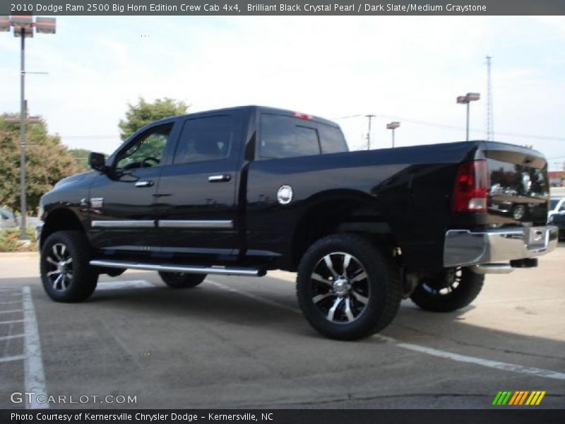 Brilliant Black Crystal Pearl / Dark Slate/Medium Graystone 2010 Dodge Ram 2500 Big Horn Edition Crew Cab 4x4