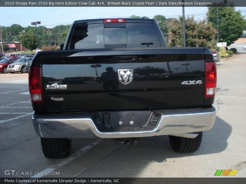 Brilliant Black Crystal Pearl / Dark Slate/Medium Graystone 2010 Dodge Ram 2500 Big Horn Edition Crew Cab 4x4