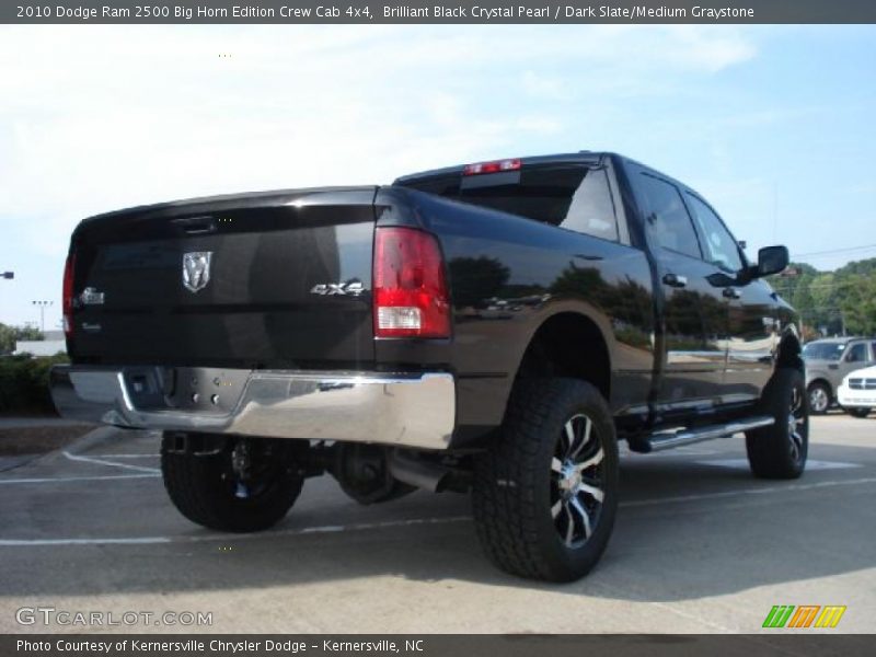 Brilliant Black Crystal Pearl / Dark Slate/Medium Graystone 2010 Dodge Ram 2500 Big Horn Edition Crew Cab 4x4