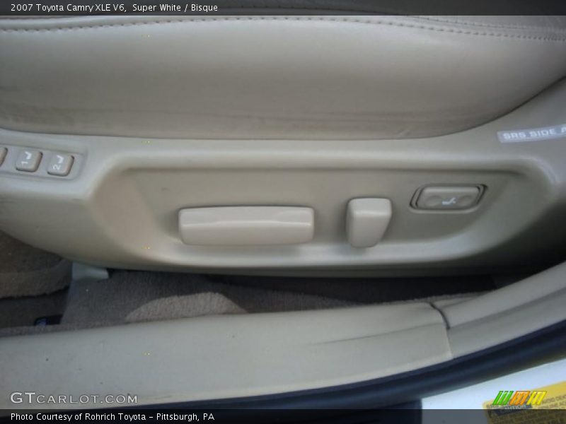 Super White / Bisque 2007 Toyota Camry XLE V6