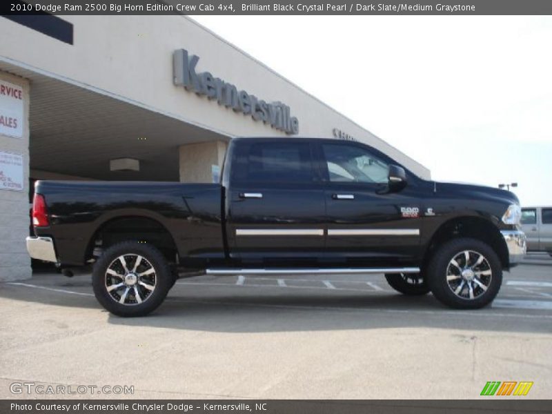 Brilliant Black Crystal Pearl / Dark Slate/Medium Graystone 2010 Dodge Ram 2500 Big Horn Edition Crew Cab 4x4