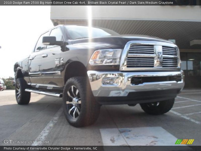 Brilliant Black Crystal Pearl / Dark Slate/Medium Graystone 2010 Dodge Ram 2500 Big Horn Edition Crew Cab 4x4